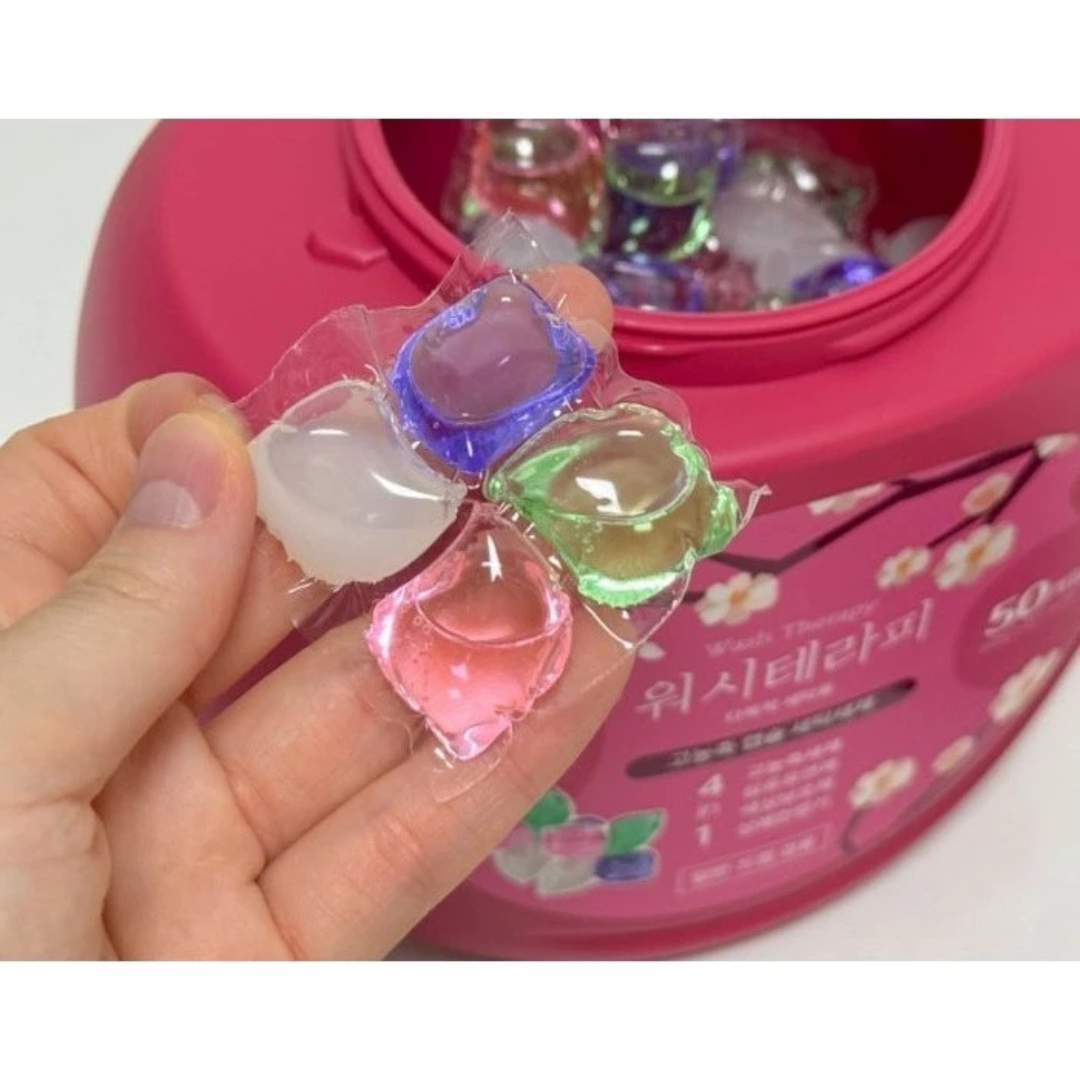 Wash Therapy 4 in 1 Cherry Blossom Laundry Pods