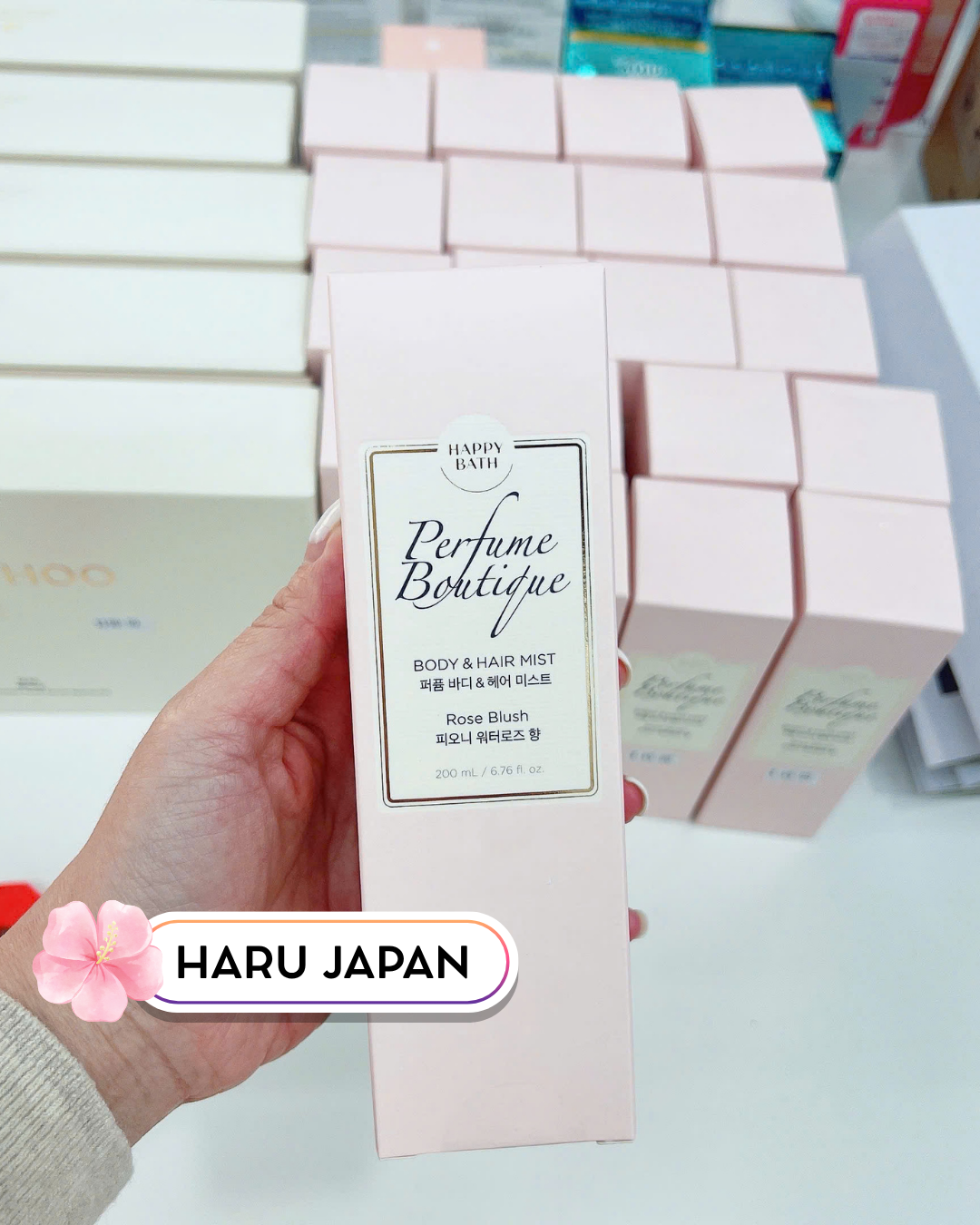 Happy Bath Body & Hair Mist β Perfume Boutique Rose Blush