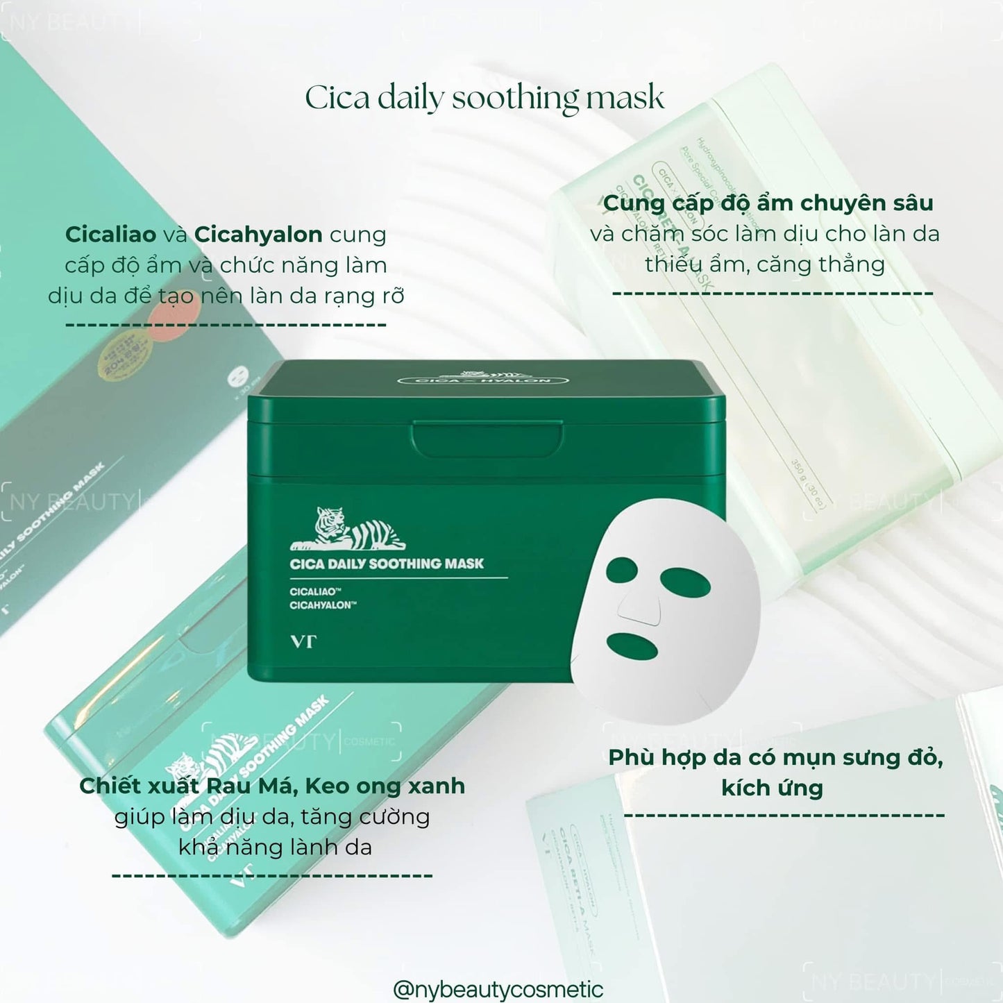 VT CICA COLLAGEN MASK- Made in Korea