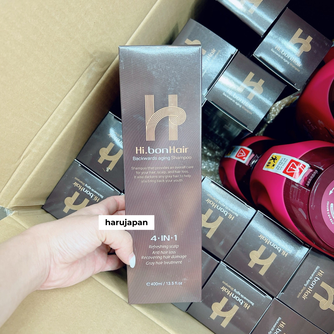 Hi Bon Hair Gray-Covering Shampoo