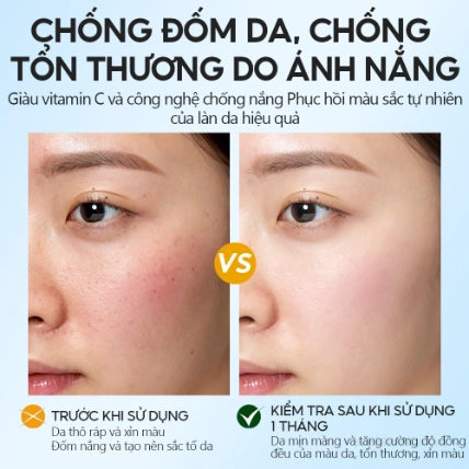 Vitano C Tone Up UV Serum SPF50+ PA++++ - Made in Japan