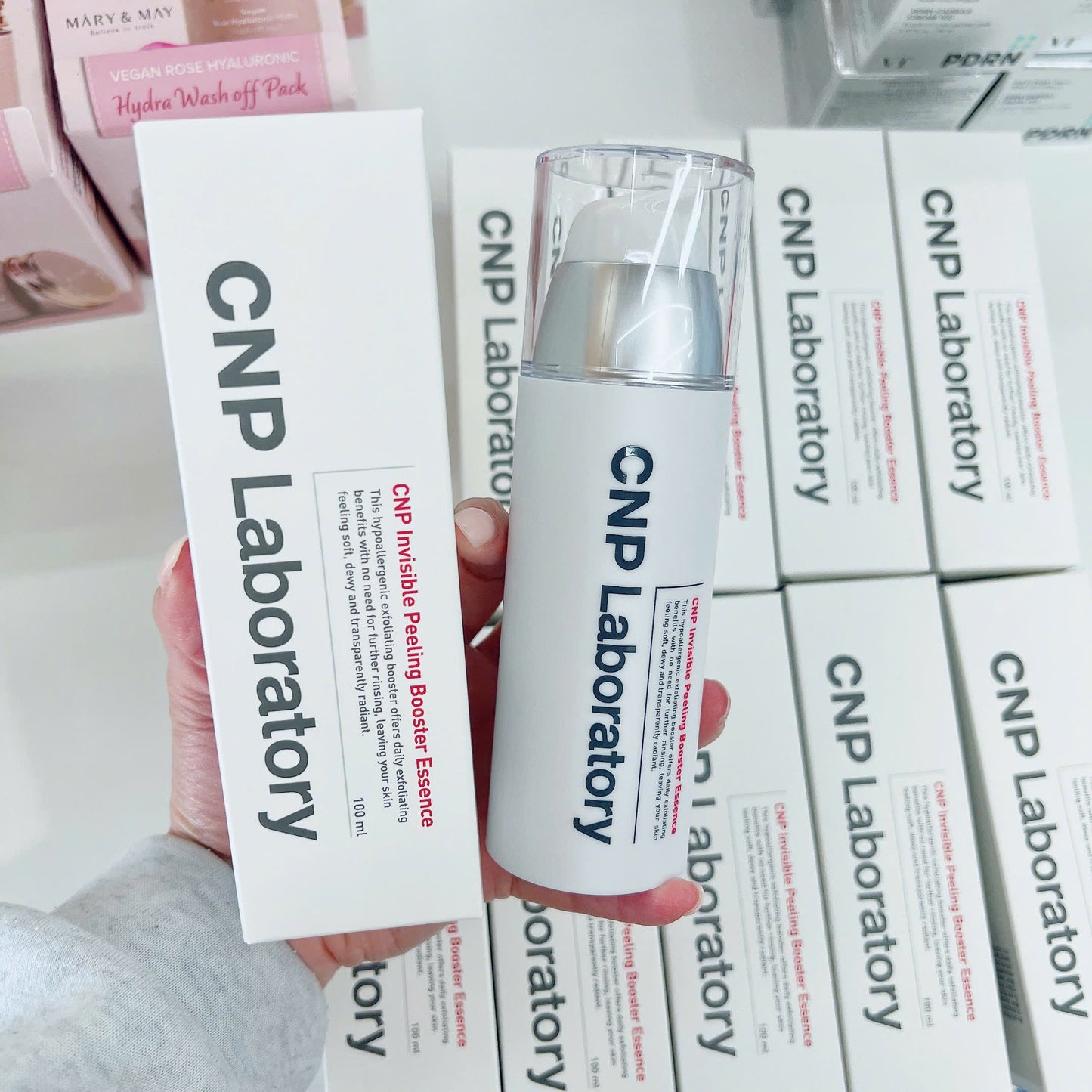 CNP Invisible Peeling Booster Essence - Made in Korea