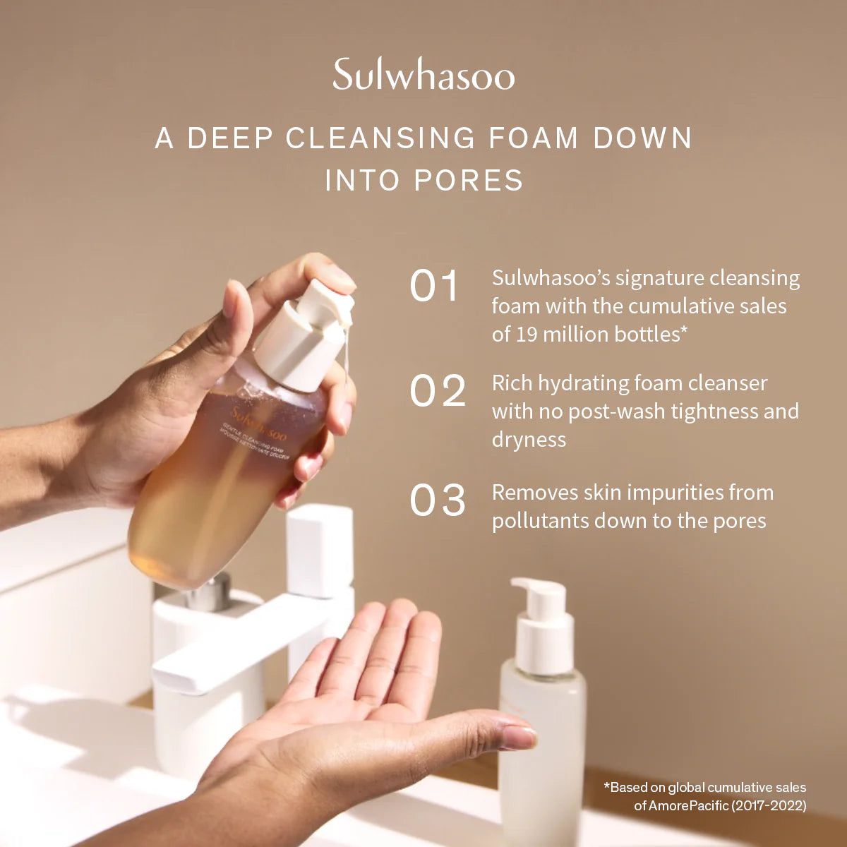 Sulwhasoo Gentle Cleansing Foam Duo – Made in Korea