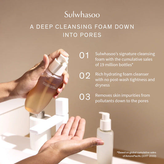 Sulwhasoo Gentle Cleansing Foam Duo – Made in Korea