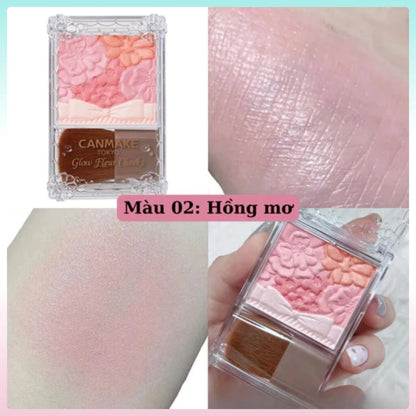 Canmake Glow Fleur Cheeks – Made in Japan