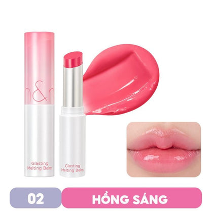 💋 Rom&nd Glasting Melting Balm – Vegan Tinted Lip Balm 3.5g 🇰🇷