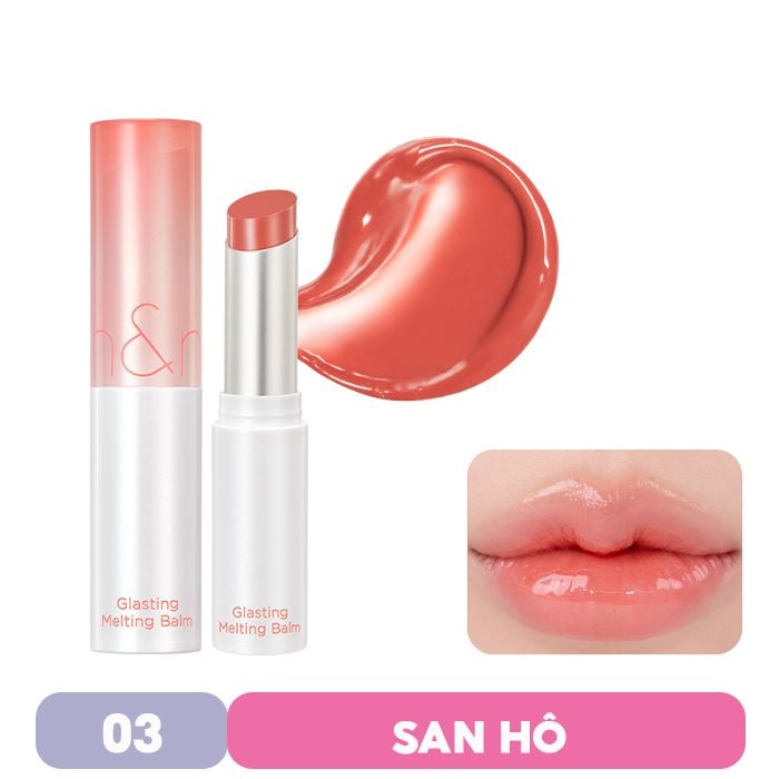 💋 Rom&nd Glasting Melting Balm – Vegan Tinted Lip Balm 3.5g 🇰🇷