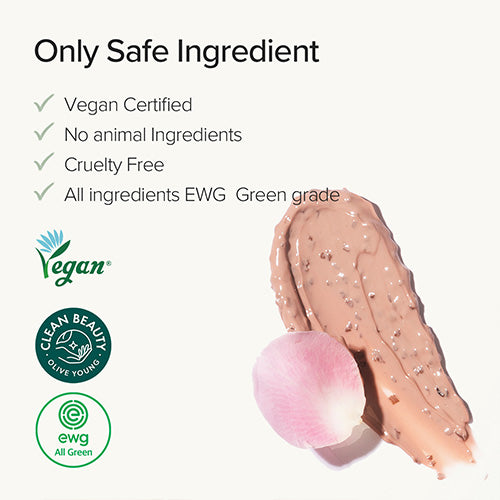 May & Mary Vegan Rose Hyaluronic Hydra Wash-Off Pack - Made in Korea