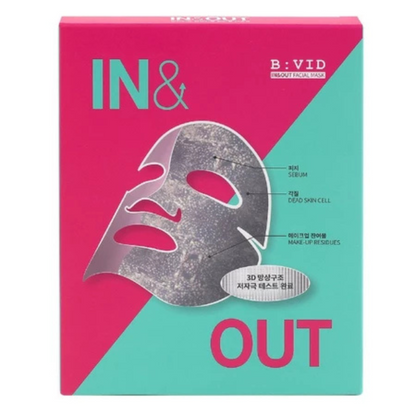 B_VID In & Out Oil-Absorbing Facial Mask
