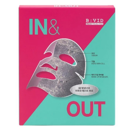 B_VID In & Out Oil-Absorbing Facial Mask