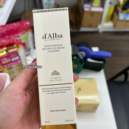 d’Alba White Truffle Return Oil Cream Cleanser