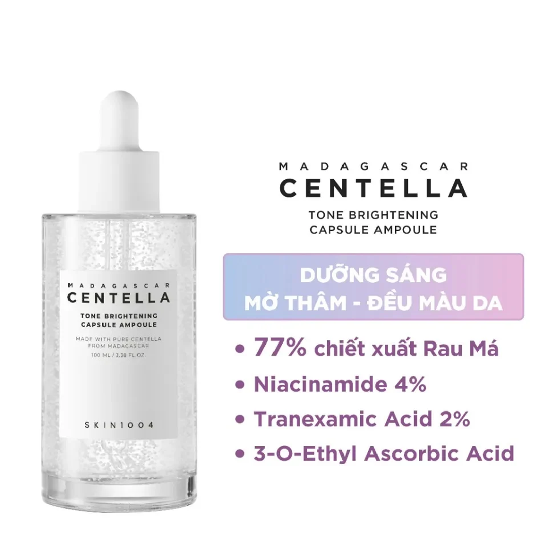 Skin1004 Centella Tone Brightening Capsule Ampoule 100ml- Made in Korea