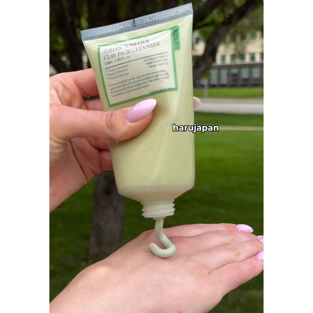 Fully Green Tomato Clay Pack Cleanser