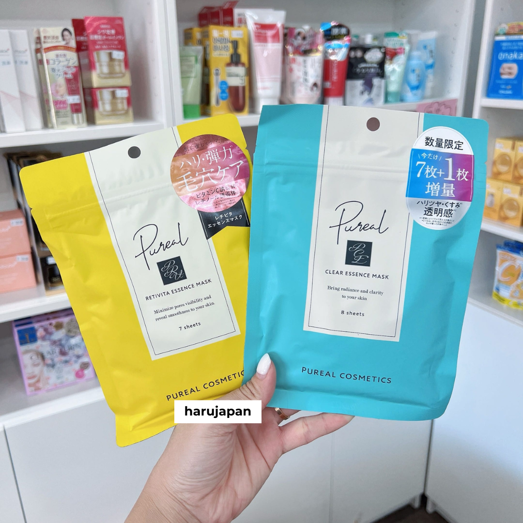 Purera Mask Pureal Clear Essence Face Mask – Haru Japan
