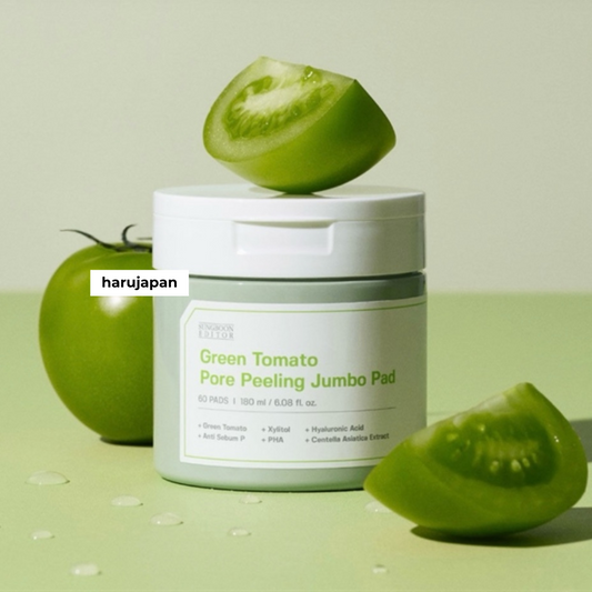 SungBoon Green Tomato Pore Peeling Jumbo Pad (180ml)