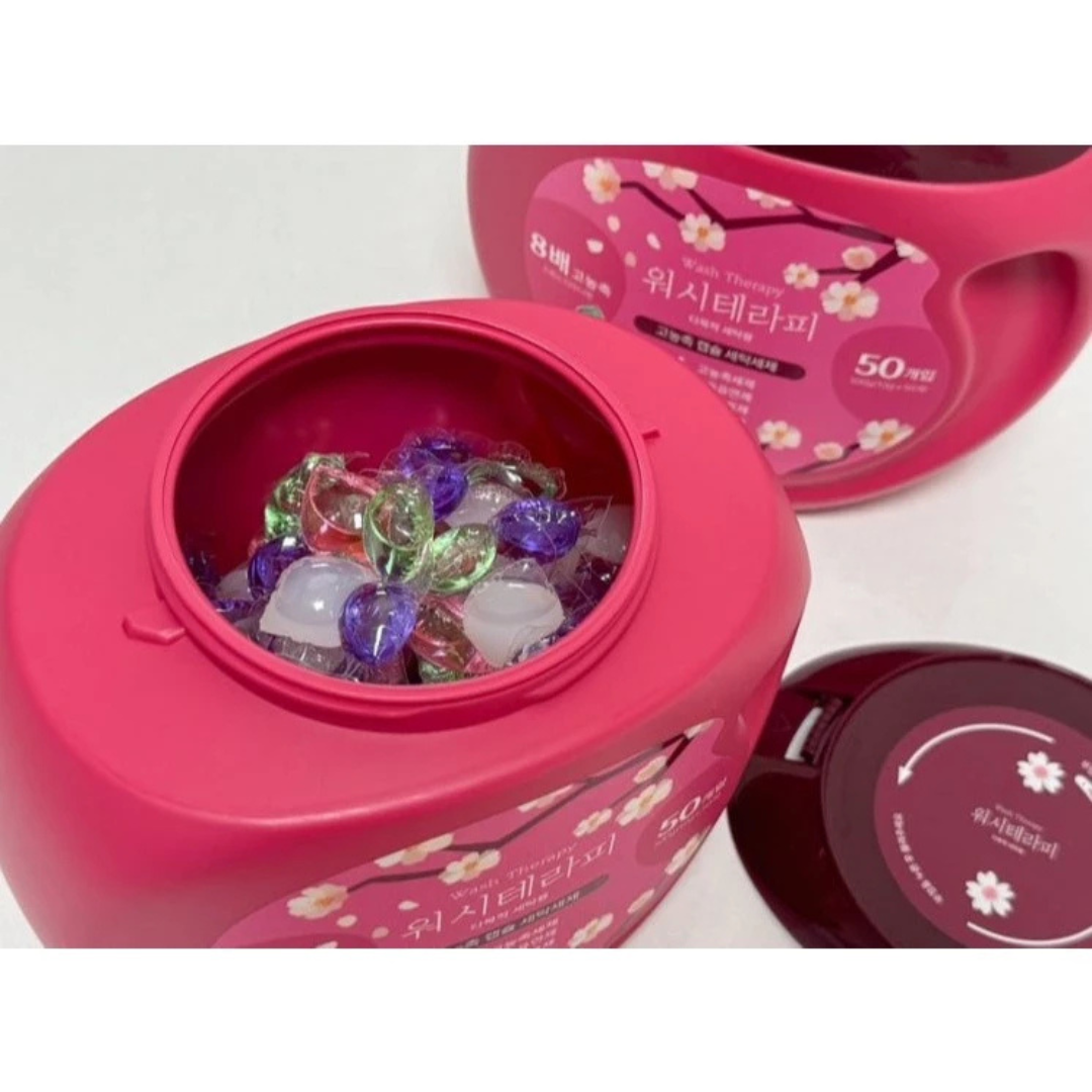 Wash Therapy 4 in 1 Cherry Blossom Laundry Pods