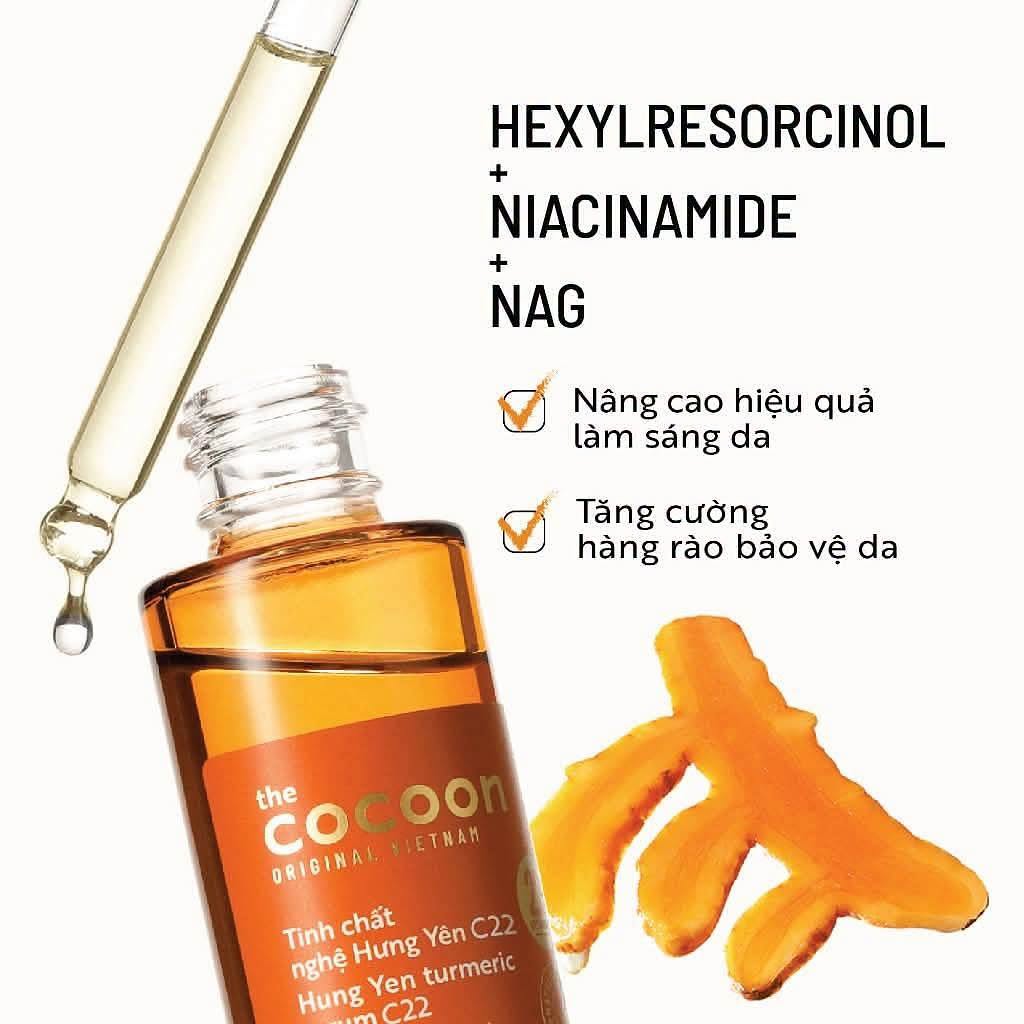 Cocoon Hung Yen tumeric serum C10 30ml