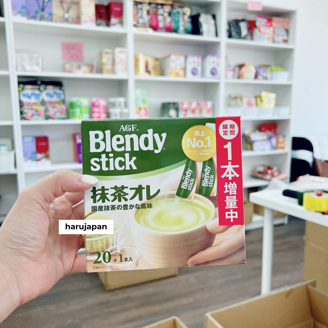 Blendy Stick Instant Green Tea Powder