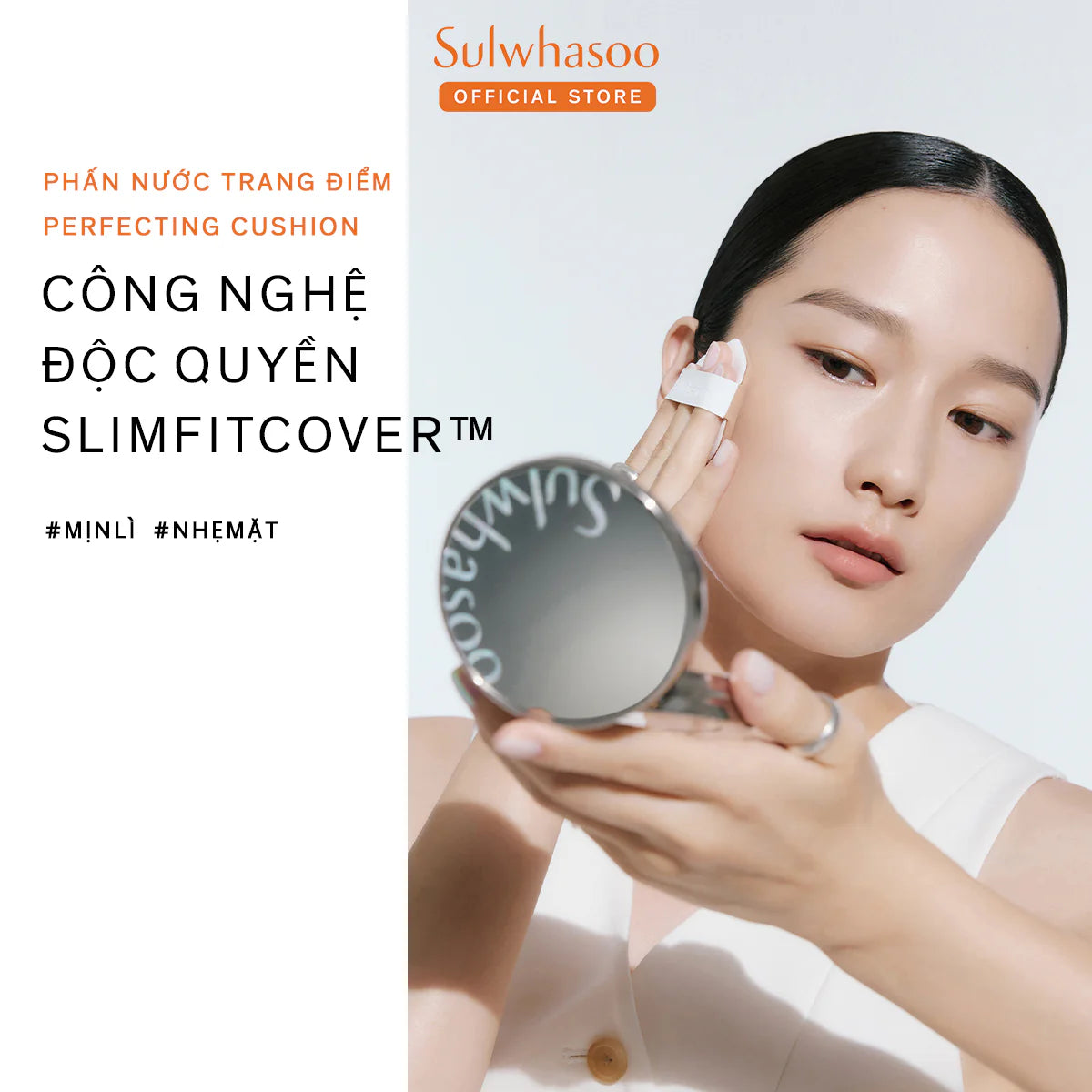 🌸 Sulwhasoo Perfecting Cushion Airy 15g + Refill 15g