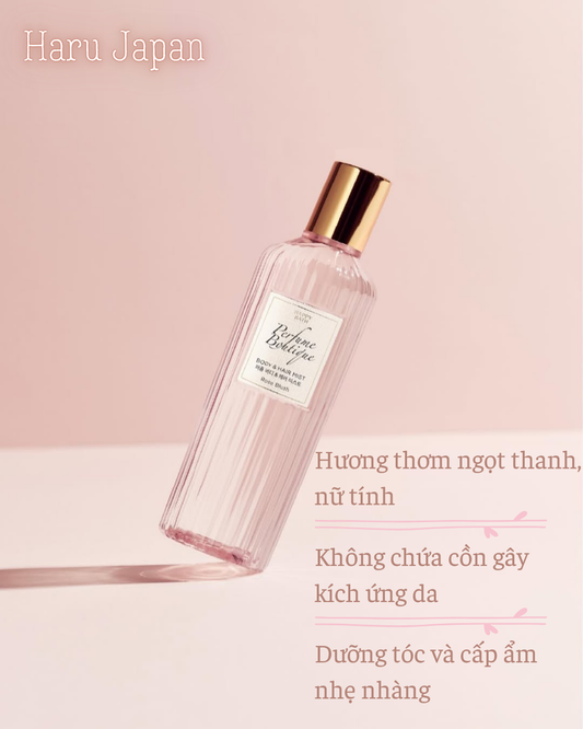 Happy Bath Body & Hair Mist – Perfume Boutique Rose Blush