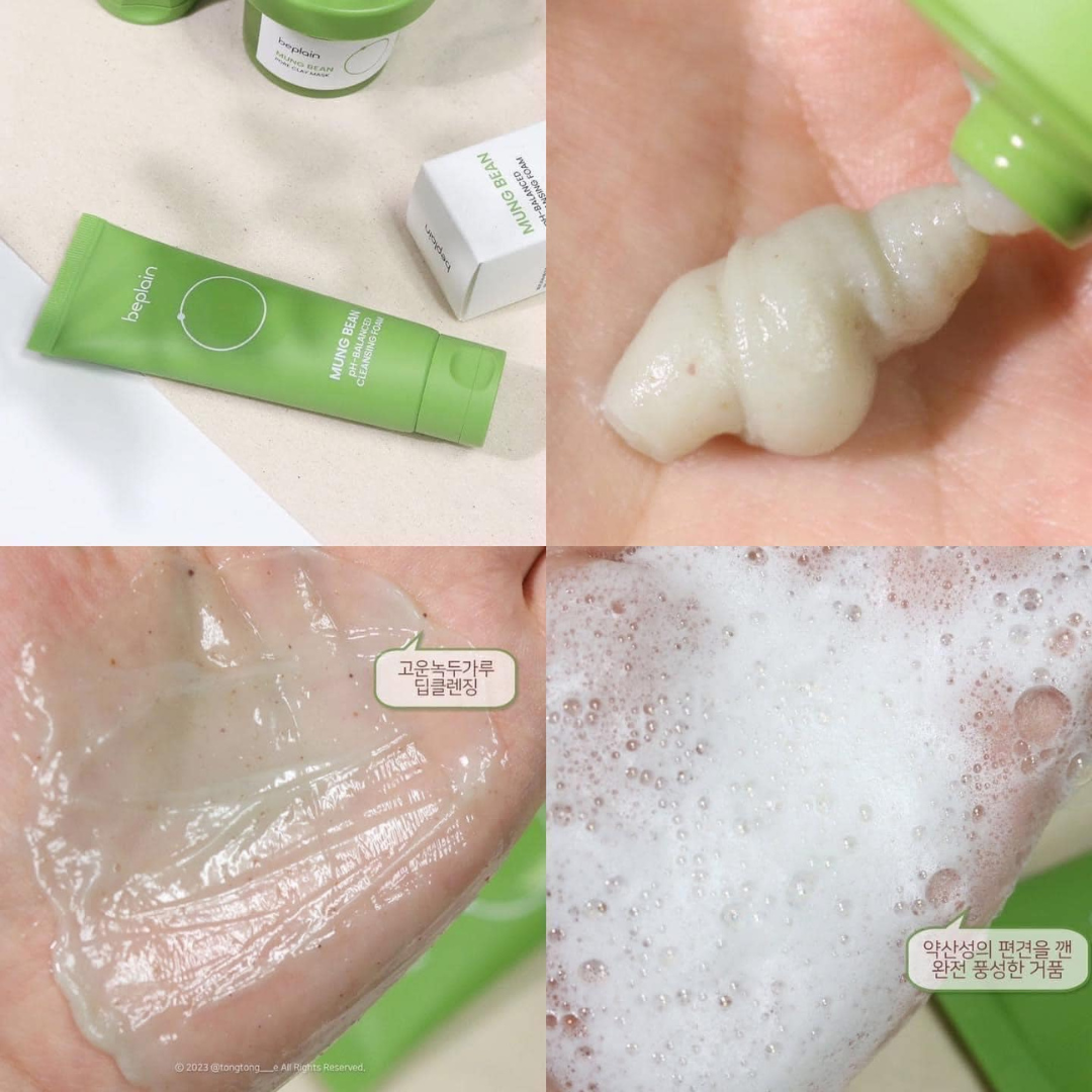 Beplain Mung Bean pH-Balanced Cleansing Foam