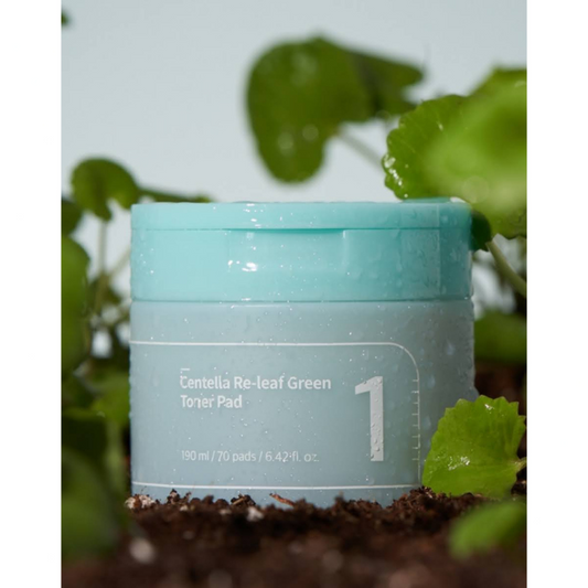 Numbuzin No.1 Centella Re-Leaf Green Toner Pad (190ml)