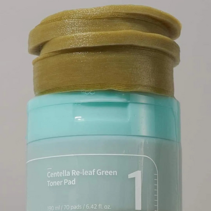 Numbuzin No.1 Centella Re-Leaf Green Toner Pad (190ml)