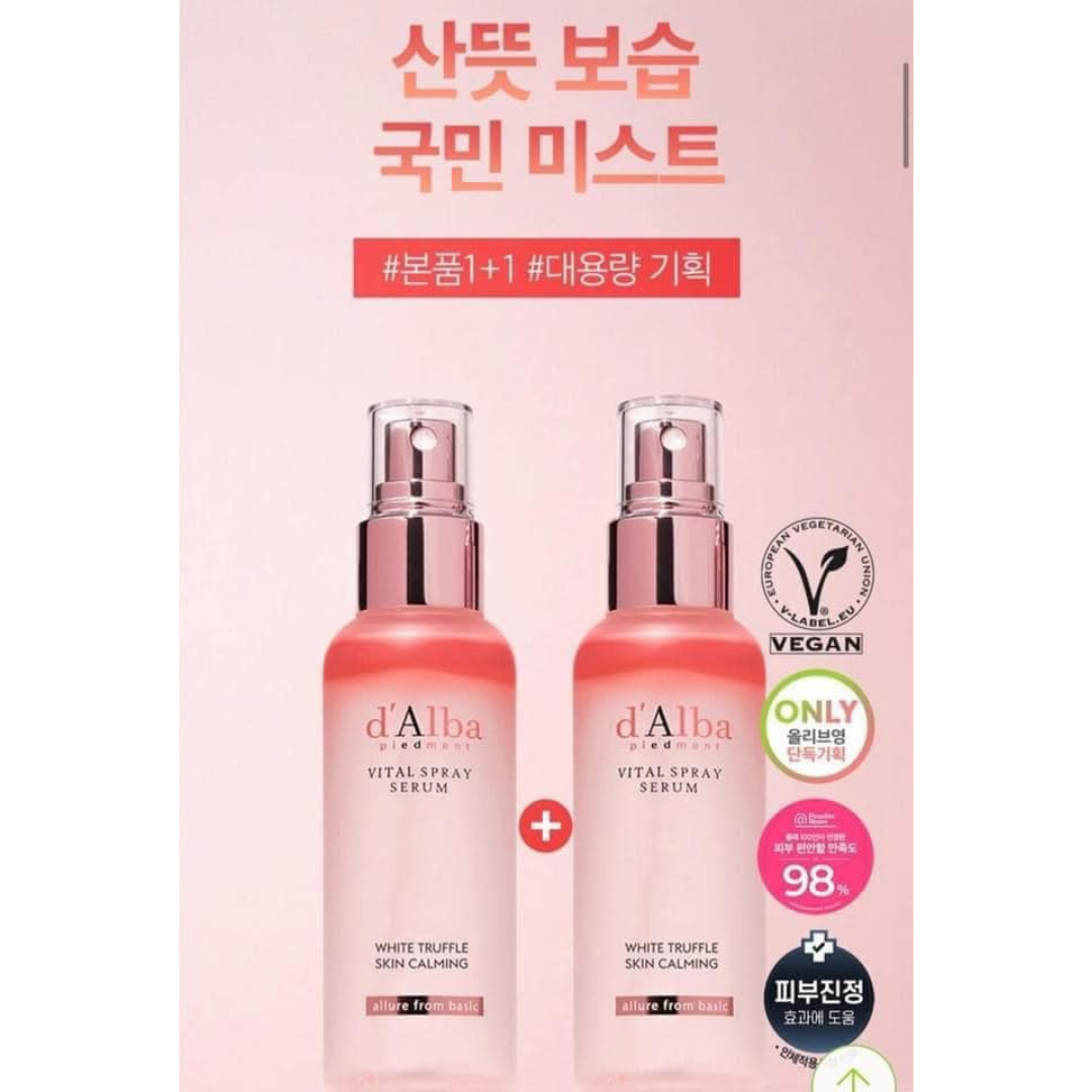 d’Alba White Truffle Vital Spray Serum