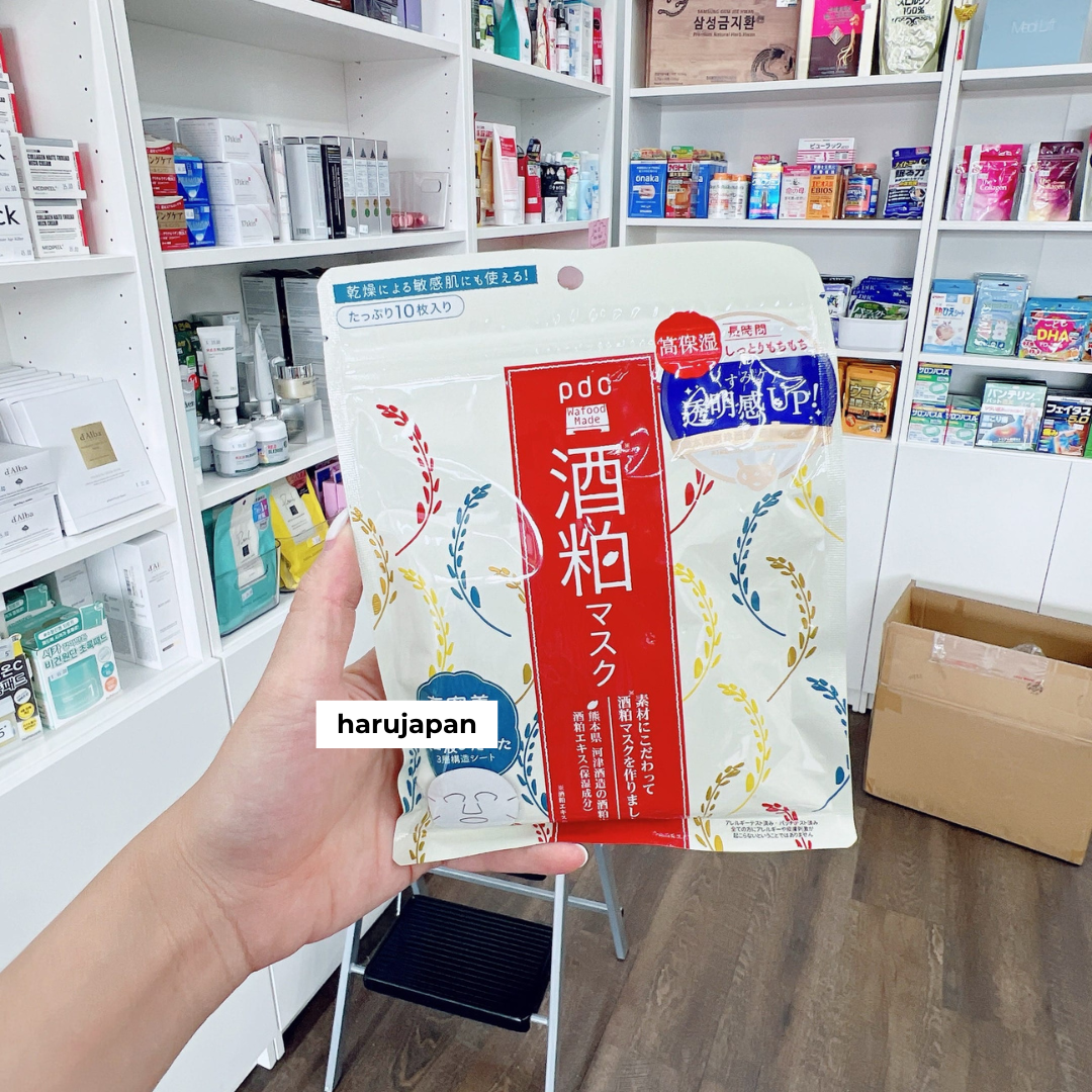 Sake Lees Face Mask (Kasu)