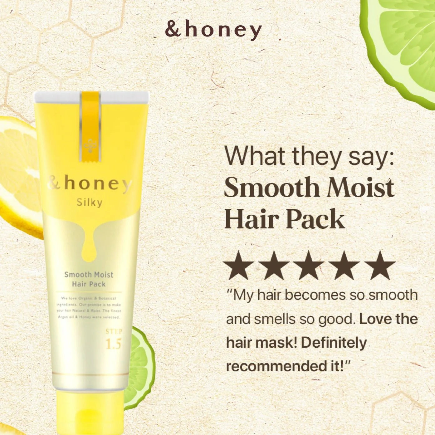 &Honey Silky Smooth Moisture Hair Pack