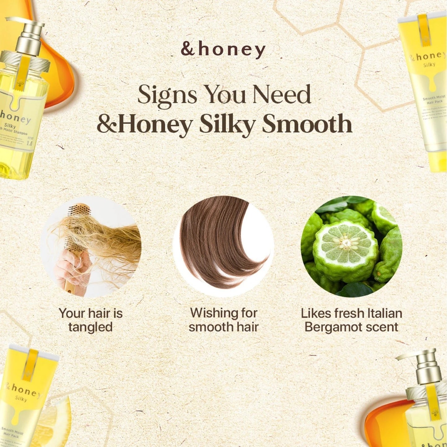 &Honey Silky Smooth Moisture Hair Pack