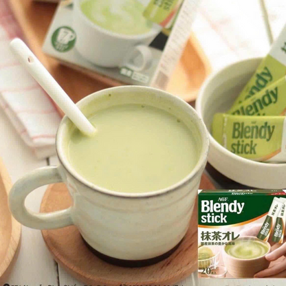 Blendy Stick Instant Green Tea Powder