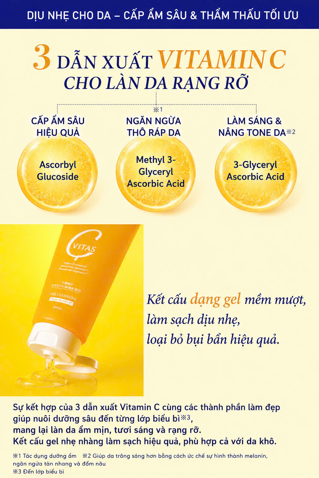 Vitas C foam cleansing 200ml