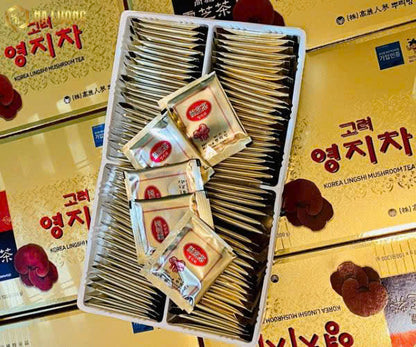Korean Lingshi mushroom tea