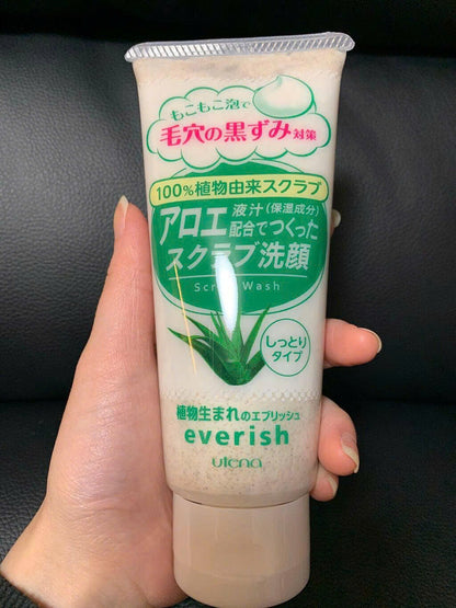 Everish Aloe Vera Scrub Wash 135g