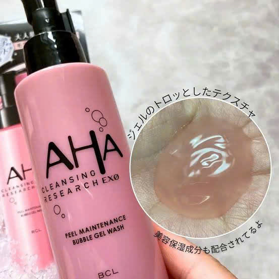 BCL AHA Bubble Gel Wash 120ml