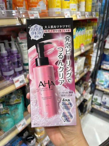 BCL AHA Bubble Gel Wash 120ml