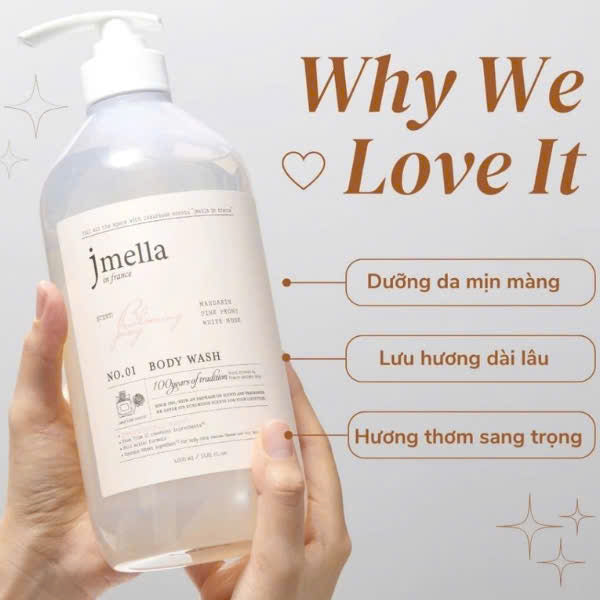 Jmella in France body wash 1000ml