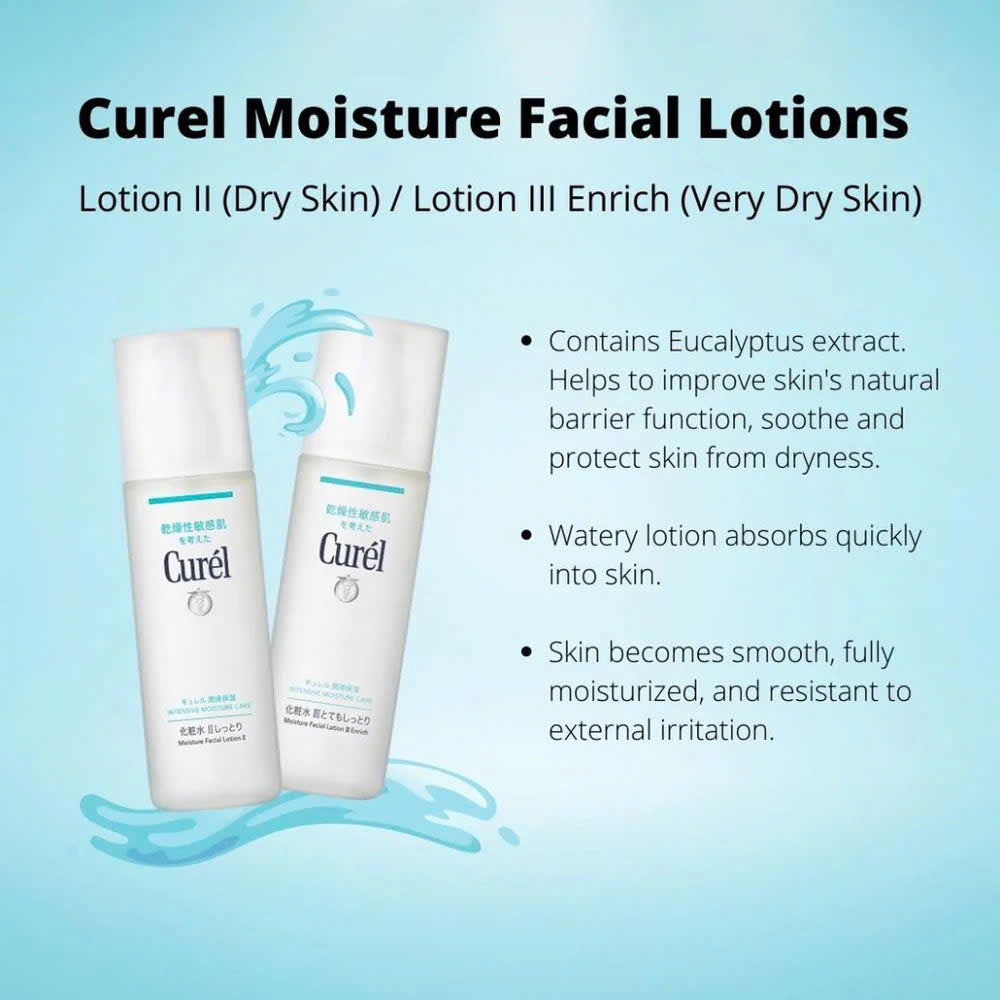 KAO Curel Moisture Care Toner III Enrich Very Moist 150ml
