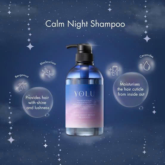 YOLU Relax Night Repair Shampoo and treatment set