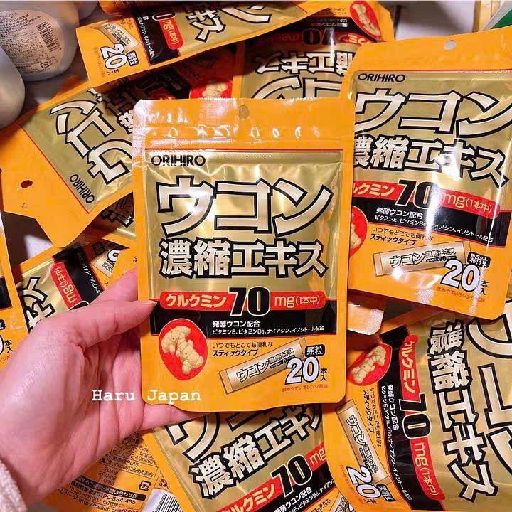 Orihiro turmeric powder Bot nghe 20 packs