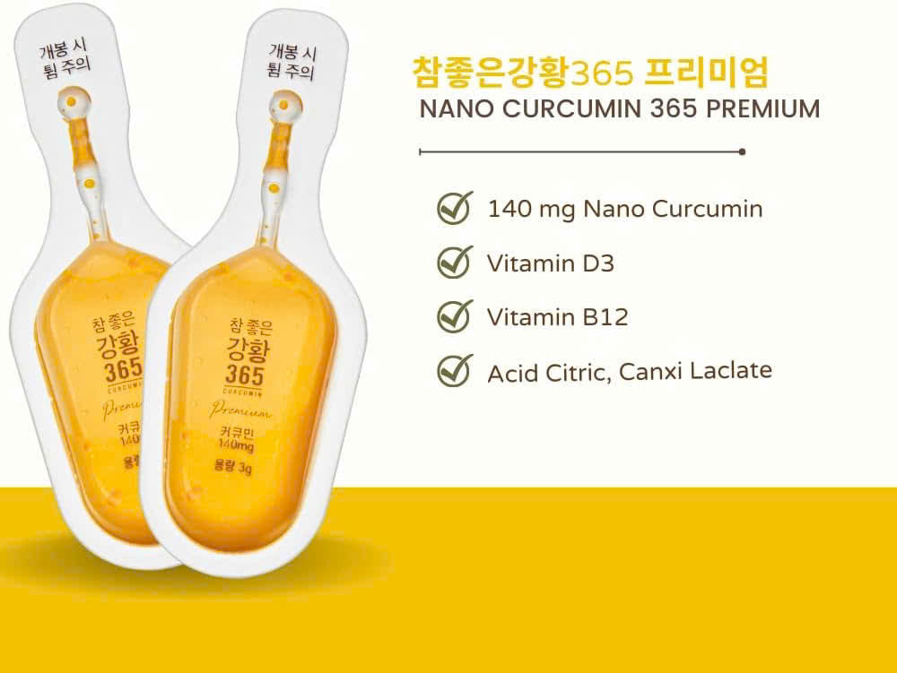 365 nano curcumin Premium 32shots