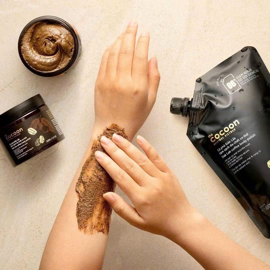 Cocoon Daklak coffee body scrub 200ml