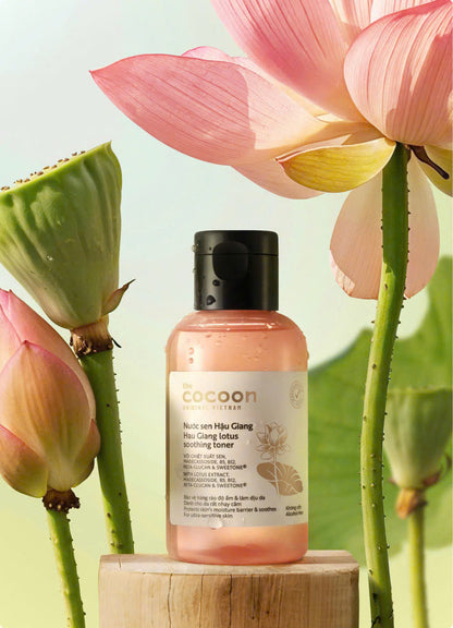 Cocoon Hau Giang lotus soothing toner Nuoc sen 310ml