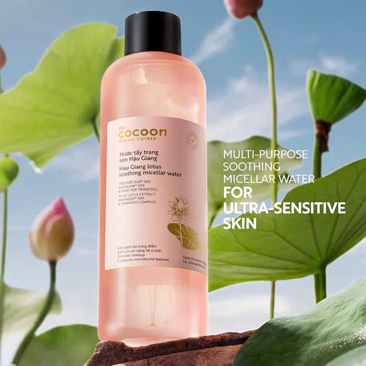 Cocoon Hau Giang lotus soothing micellar water 500ml