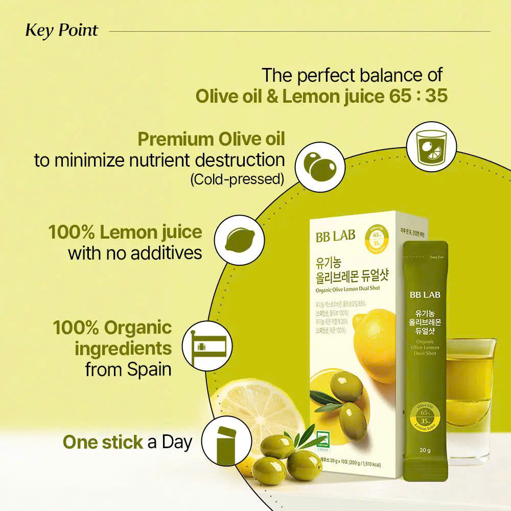 BB Lab Organic Evoo lemon dual shot 10pcs