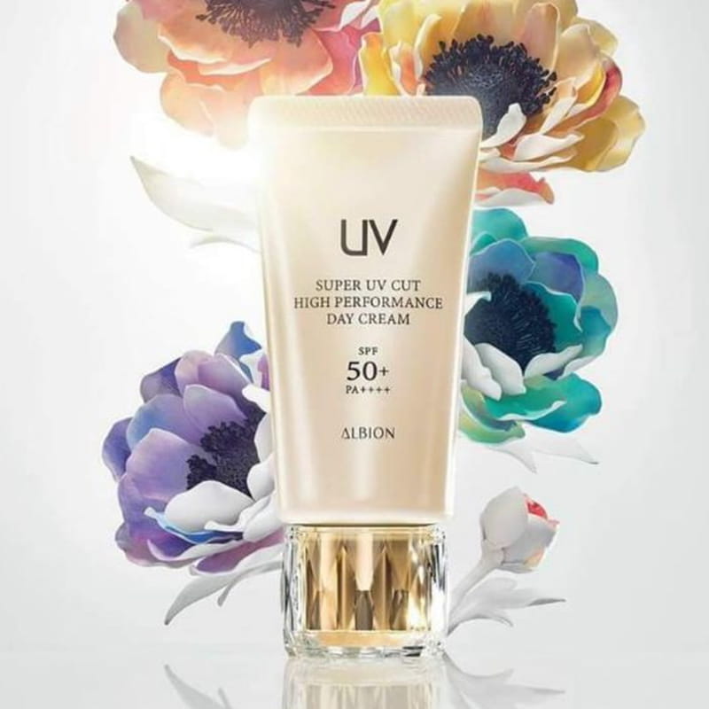 ALBION SUPER UV CUT WRINKLE ILLUMINATING DAY CREAM - MADE IN JAPAN