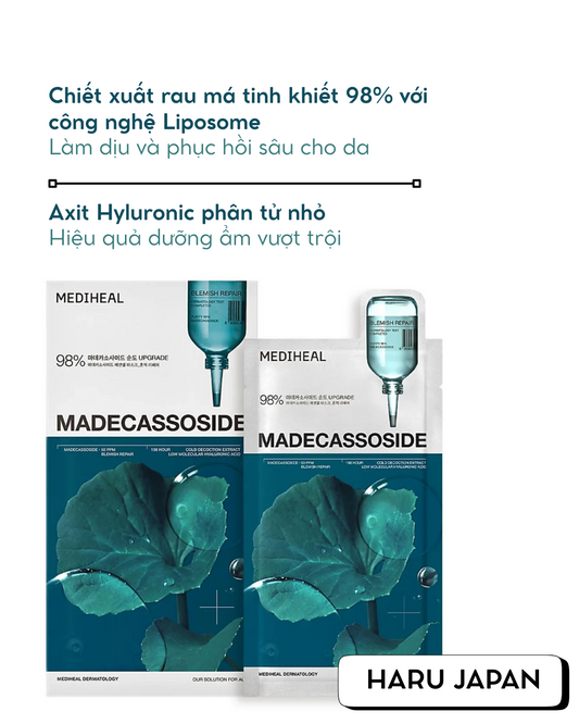 Mediheal Madecassoside Ampoule Mask – Made in Korea