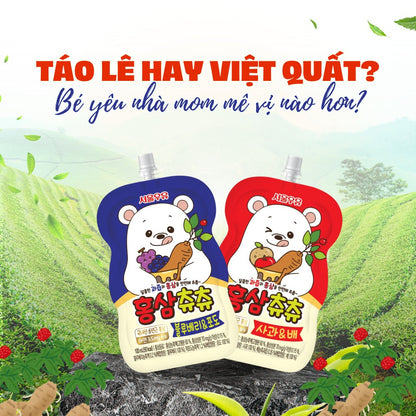 Korean Red Ginseng ChuChu – Immune Support for Children 3+