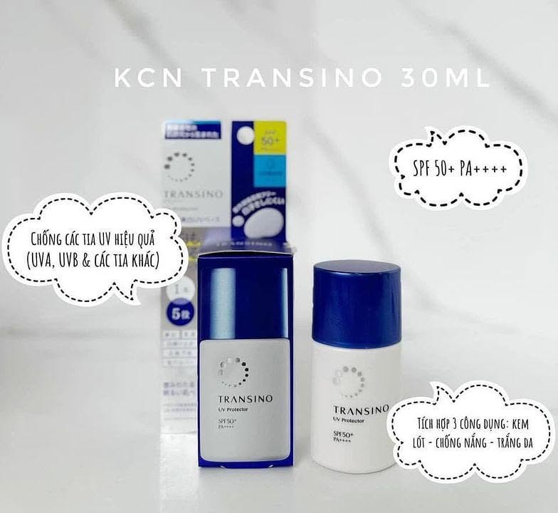 Transino Whitening Day Protector – 30ml | SPF50+ PA++++ | Made in Japan